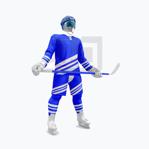 Uniforme Profesional de Hockey sobre Hielo, Jersey y Pantalones Transpirables con Estampado, Antibacterianos, de Secado Rápido, Diseñados para Partidos de Liga - Product Image 2
