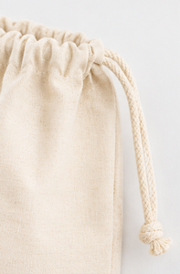 Bolsa de Algodón Natural con Cordón para Pan, Reutilizable, para Almacenamiento de Productos y Comestibles, Directo de Fábrica - Product Image 4