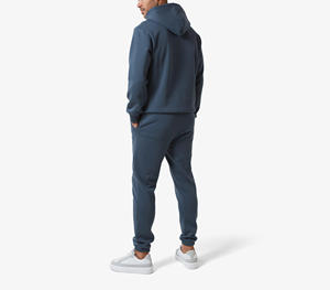 Conjunto Deportivo para Hombre, Otoño 2026, Sudadera con Capucha Estilo Vintage Lavado Ácido, Pantalones Deportivos con Paneles Internos Acampanados, Secado Rápido, Venta al Por Mayor, OEM - Product Image 5