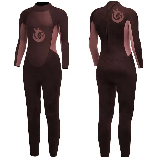 Terno de mergulho personalizado de 3mm 5mm 7mm, tecido de neoprene masculino, manga longa completa, traje de mergulho, maiô, roupa de banho, anti uv