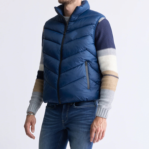 Gilet matelassé unisexe pour homme, ultra-léger, décontracté, imperméable, respirant, pour l'hiver, avec logo personnalisé - Product Image 3