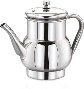 Théière en fonte de style japonais Tetsubin avec poignée en corde, intérieur émaillé, pour cuisinière - Product Image 3