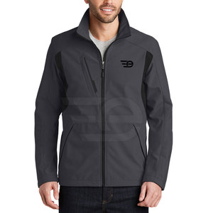 Men Softshell <b>Jacket</b> <b>Lightweight</b> Outdoor Hiking <b>Running</b> Travel Windproof Water Resistant Sports Casual Trend - Product Image 3