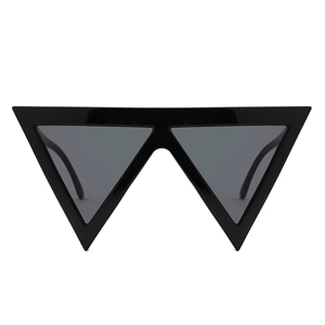 New Fashion Oversized Y2k <b>Sunglasses</b> Custom Logo Trendy Futuristic Style Uv400 Shades Big Triangle Frame <b>Sunglasses</b> Wholesale - Product Image 2