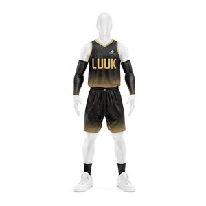 Ensemble d'uniformes de basketball personnalisés 2026 avec logo sur mesure, design col en V, couleurs d'équipe, fabricant OEM ODM - Product Image 4