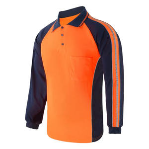 Camiseta Polo de Seguridad con Logotipo Estampado de Verano OEM, 100% Algodón, Corte Clásico, Camisetas Polo para Guardias de Seguridad, Ropa de Trabajo - Product Image 3