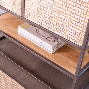 Vandana Vista Aston, gabinete tallado en madera de mango y metal - Product Image 4