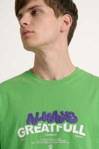 เสื้อยืดคอกลมแขนสั้นสีพื้น ดีไซน์พิมพ์โลโก้ตามสั่ง รุ่นใหม่รับซัมเมอร์ ผ้าฝ้าย 100% ใส่ได้ทั้งชายและหญิง - Product Image 2