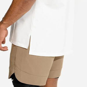 Camiseta Oversize de Hombre con Hombros Caídos de 220g, Calidad Premium, Estilo Urbano, Algodón Pesado, Camisetas Frescas con Estampado para Hombre - Product Image 6