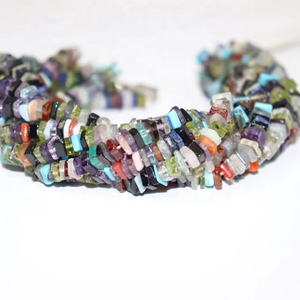 Venta al por mayor cuentas de discoteca de piedras preciosas múltiples cuentas naturales de citrino de forma cuadrada suave para la fabricación de joyas - Product Image 1