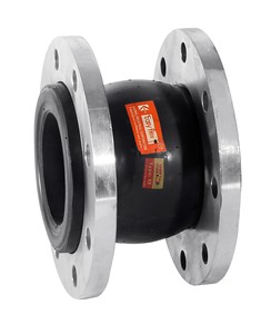 ข้อต่อยางแบบลอยตัว Easyflex ขนาด 1-1/2 นิ้ว x 6 นิ้ว วัสดุ EPDM PN16 สำหรับงานระบบท่ออุตสาหกรรม - Product Image 1