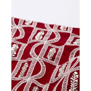 Red Sequins Georgette <b>Wedding</b> <b>Guest</b> Party Gown <b>Lehenga</b> Choli - Product Image 3