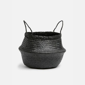 Venta al por mayor de hierbas marinas de planta de flor cestas de almacenamiento en casa organización del vientre canasta de precio más barato - Product Image 2