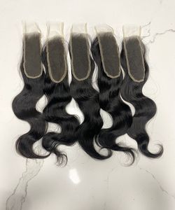 Fermeture HD dentelle unique noeud 100% Extensions de cheveux humains vietnamiens tissage cheveux cuticule aligné prix de gros pour les femmes noires - Product Image 2