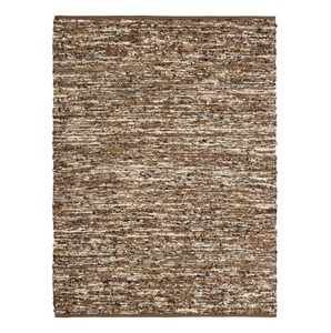 Tapis tressé en laine fait main avec boucles en forme de galets |   Tapis de sol texturé sur mesure avec bordure |   Design moderne à boucles épaisses - Product Image 5