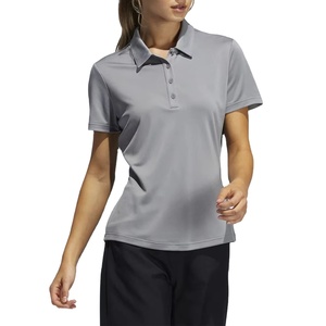 Private Label Women Polo Shirt Comfortable Oversized Women Polo Shirt 100% Cotton Logo Women's Polo Shirt - Product Image 1
