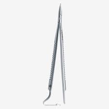 Instrumentos Oftálmicos Quirúrgicos Manuales Barraquer de Precisión, Portacuchillas de 11.5 cm con Bloqueo de Trinquete, Acero Inoxidable, Mandíbula de 12 mm, CE - Product Image 4