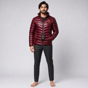 Blouson matelassé pour homme, chaud et léger, doté de matériaux durables et d'une isolation confortable pour les conditions froides - Product Image 1
