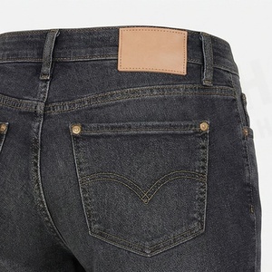 Pantalones cortos de mezclilla casuales para mujer, estilo urbano de verano, con cordones y aberturas, color personalizado, ropa transpirable - Product Image 5