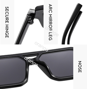Lunettes de soleil de pilote pas chères, mode sport, vente en gros, classiques, promotion pour femmes, lunettes de créateur en plastique recyclé, lunettes de soleil personnalisées pour hommes - Product Image 3