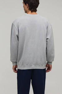 Personalized Screen Printed Men's Sweatshirt <b>Custom</b> Long Sleeve Streetwear OEM Casual Wear <b>Custom</b> Design Apparel Top Clothing - Product Image 2