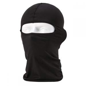 Custom Logo Balaclava Breathable Windproof Polyester <b>Face</b> Mask Full Neck Coverage Ski Riding Sports Headwear - Product Image 1