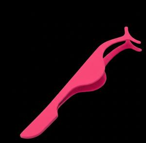 Pinzas de acero inoxidable de punta redonda, duraderas, multicolor, personalizadas, para rizar pestañas, para uso en salón, marca privada - Product Image 5