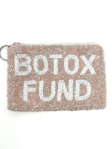 Customized Cherry Design Seed Beaded <b>Coin</b> Pouch <b>Wallet</b> Lovely Accessory with Zipper - Product Image 1