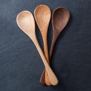 Cuchara de Cocina de Madera Hecha a Mano, Utensilio de Madera Natural para Remover, Mezclar y Servir, Duradera, Clásica y Ecológica, MN EXPORTS Utter - Product Image 1