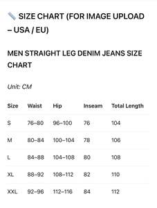 Pantalones Vaqueros de Mezclilla para Hombre, Corte Recto, Cintura Media, Ajuste Holgado, Casuales, de Algodón - Product Image 6