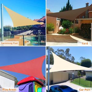 Voile d'ombrage en HDPE couleur moka 12FT x 12FT x 17FT pour jardins, plages et serres - Product Image 5