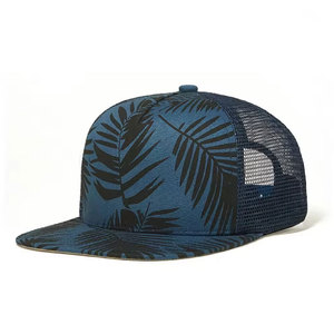 Custom Trucker Hat Mesh <b>Back</b> Snapback Cap 6-Panel Design Adjustable Baseball Style Hat Low MOQ OEM ODM Wholesale Supplier - Product Image 1