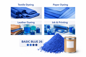 Basic <b>Blue</b> 26 <b>Dye</b> Powder CI 44045 Basic <b>Blue</b> <b>Dye</b> for Textile Paper Leather Ink Industrial Use - Product Image 6
