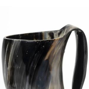 New Arrival Premium Buffalo Horn Coffee <b>Beer</b> <b>Mug</b> Polished Natural Horn Wine Glass Eco-Friendly Food Safe Customizable Souvenir - Product Image 5
