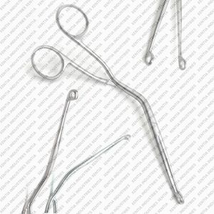 Pinzas Quirúrgicas Magill para Catéter, Instrumento de Anestesia ORL, Pinzas de Intubación de Acero Inoxidable, Pinzas Médicas Curvas Magill - Product Image 3