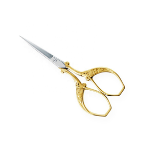 Ciseaux professionnels multicolores pour la broderie d'ongles, lame droite, qualité supérieure, design personnalisé, OEM, vente en gros - Product Image 1