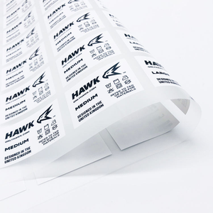 Étiquettes thermiques personnalisées pour vêtements, fournisseur d'étiquettes pour t-shirts, transfert thermique, étiquettes à presser à chaud - Product Image 4