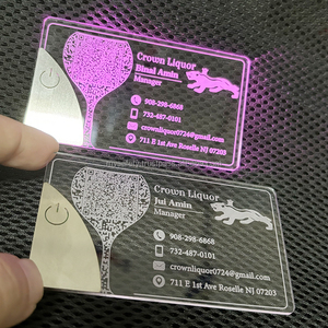 Etiquetas NFC Digitales de PVC Personalizadas con LED, Tarjetas de Agradecimiento Promocionales de Lujo, Producto Nuevo Japón 2026 - Product Image 1