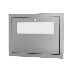 Distributeur de papier toilette mural en acier inoxydable 304 au design moderne avec coussin de siège de toilette, garantie de 2 ans, pour la maison et l'hôtel - Product Image 3