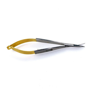 Ciseaux à cuticules professionnels en acier inoxydable courbés et affûtés, outil de coupe de précision avec logo personnalisé - Product Image 3