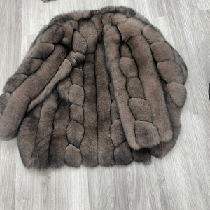 Cheap Low Price Custom <b>Mens</b> and Women Real Fox Fur Women Natural <b>Long</b> Fox Fur <b>Coat</b> - Product Image 6