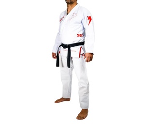 ชุดยูโดสำหรับฝึกศิลปะการต่อสู้ระดับมืออาชีพ ผ้าฝ้าย 50% โพลีเอสเตอร์ 50% ยืดหยุ่น ทนทาน น้ำหนักเบา แห้งเร็ว - Product Image 1