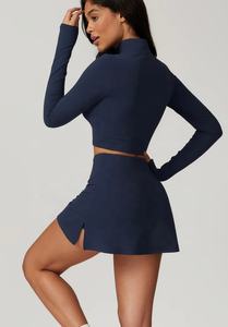 Custom logo Custom Designs Printing Skirt for <b>Women</b> Skirt Sun Style Print Cheap <b>Women</b> High Waisted Skirts in Solid Colors - Product Image 2