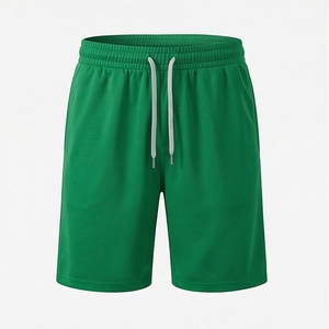 กางเกงขาสั้นชายแบบสปอร์ต มีกระเป๋า ซิป รูดเชือก เอวสม็อค ทรงหลวม ระบายอากาศได้ดี เหมาะสำหรับใส่เล่นน้ำทะเลหรือชายหาด ใส่สบายๆ ในฤดูร้อน - Product Image 1