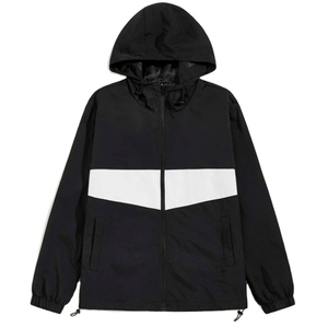 High Quality <b>Men</b> Gym Wear Training Custom Street wear <b>Men's</b> Vintage Pullover Zip up Nylon <b>Jacket</b> High Windbreaker <b>Jacket</b> <b>for</b> <b>Men</b> - Product Image 2
