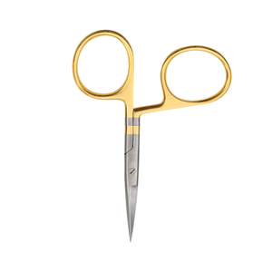 Ciseaux de pêche de haute qualité en acier inoxydable, lames tranchantes et durables, coupe-ligne, ciseaux à tresses, ciseaux torsadés plaqués or pour la pêche - Product Image 2