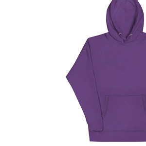 เสื้อสเวตเชิ้ตมีฮู้ดสีม่วงสำหรับชมรมนักเรียนหญิงและชมรมนักเรียนชาย มีกระเป๋าหน้า ทรงปกติ สวมใส่สบายๆ ในฤดูใบไม้ร่วง ผลิตจากผ้าฝ้าย 100% - Product Image 4