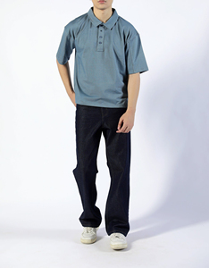 Camiseta Polo de Golf Bordada Personalizada para Hombre, Polo de Manga Corta de Algodón de Alta Calidad para Deportes y Uso Casual - Product Image 2