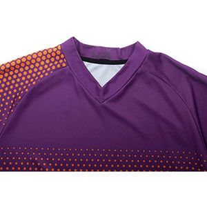 Servicio OEM, Ropa Deportiva Transpirable con Diseño de Logotipo Personalizado, Color Sólido, Venta al Por Mayor, para Motociclismo y Motocross Masculino - Product Image 2