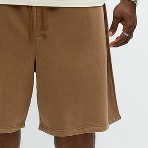 Pantalones Cortos de Diseño de Alta Calidad para Hombre, Material de Felpa Cómodo con Efecto Lavado, Corte Holgado para Verano, con Logotipo Personalizable 2026 - Product Image 4